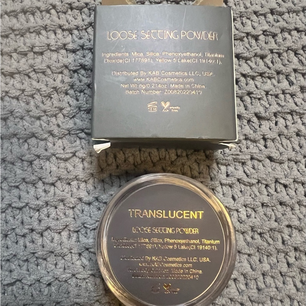 KAB Cosmetics Setting Powder - Tan - Picture 4 of 4